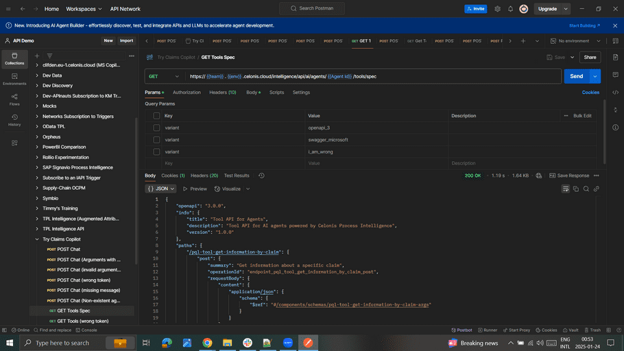 Get list of Tools Get list of Tools