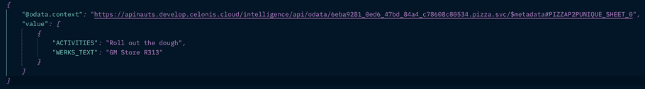 OData Query: JSON OData Query: JSON